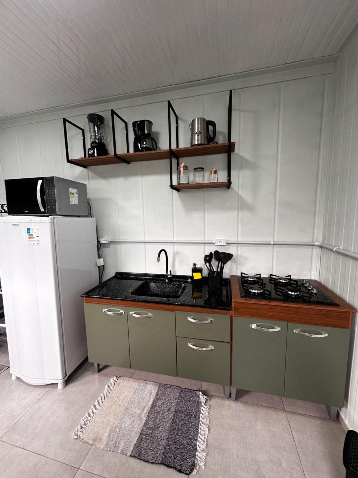 イタペマ Kitnet Container Com Garagemヴィラ エクステリア 写真