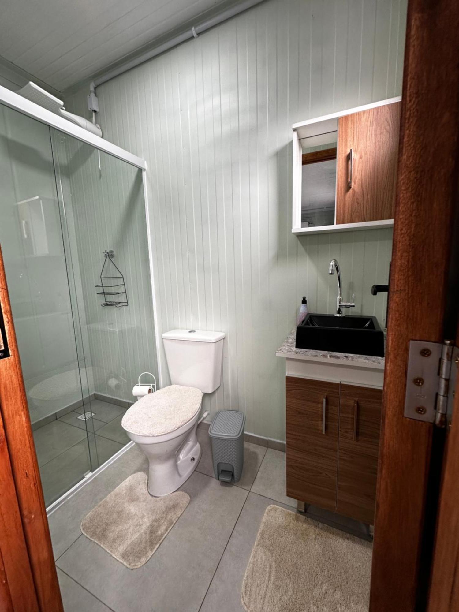 イタペマ Kitnet Container Com Garagemヴィラ エクステリア 写真